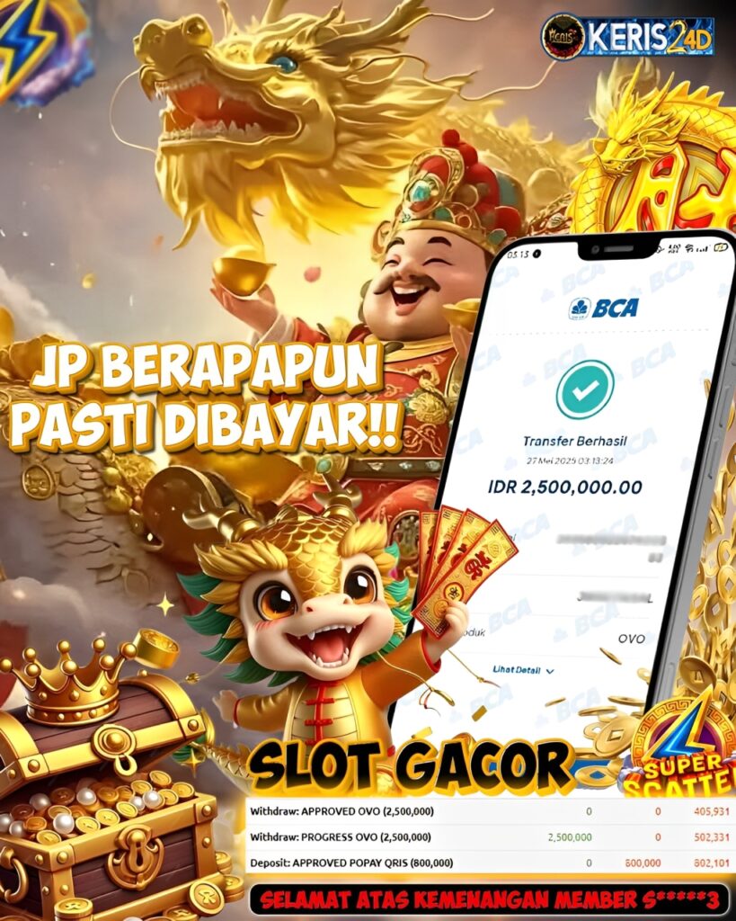 JACKPOT SLOT LUCKY NEKO 27 MEI 2025