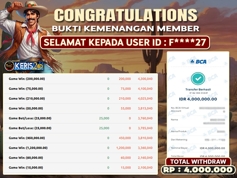 JP SLOT WILD BOUNTY SHOWDOWN  07 MEI 2025